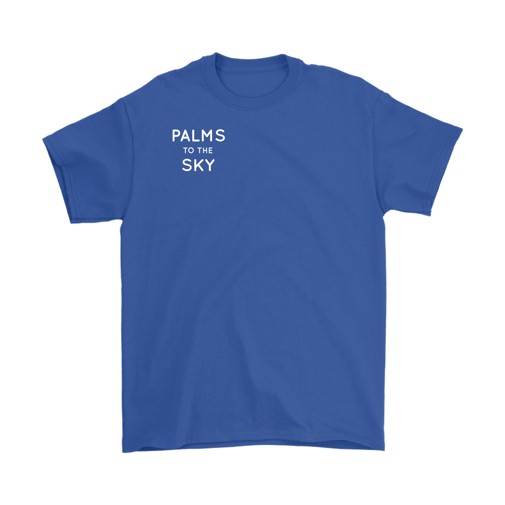 "Palms to the sky" Adult T-shirt