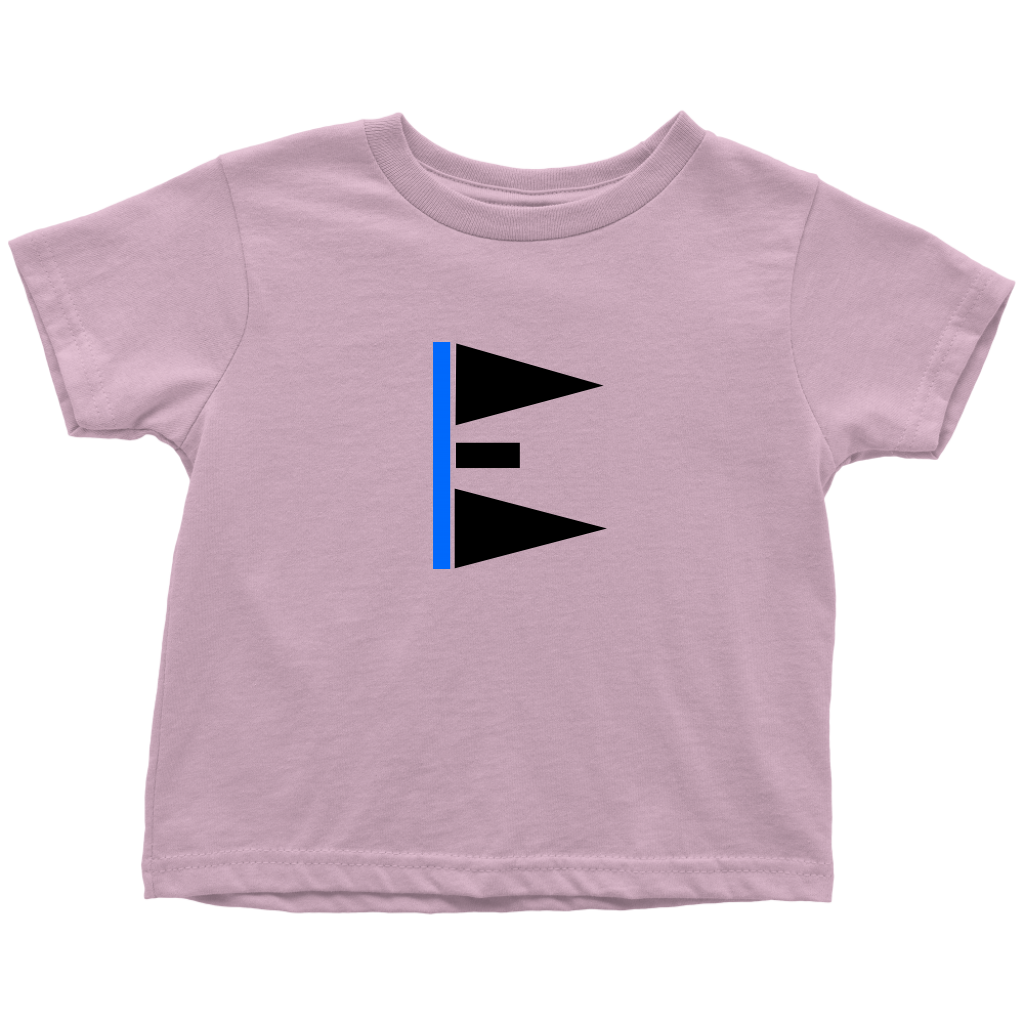 "E" Initial Toddler T-shirt