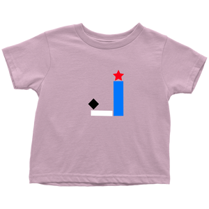"J" Initial Toddler T-shirt
