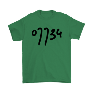"07734" Adult T-shirt