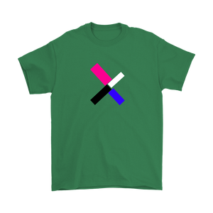 "X" Initial Adult T-shirt