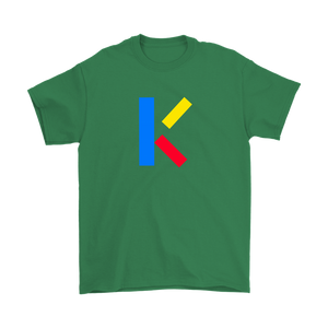 "K" Initial Adult T-shirt