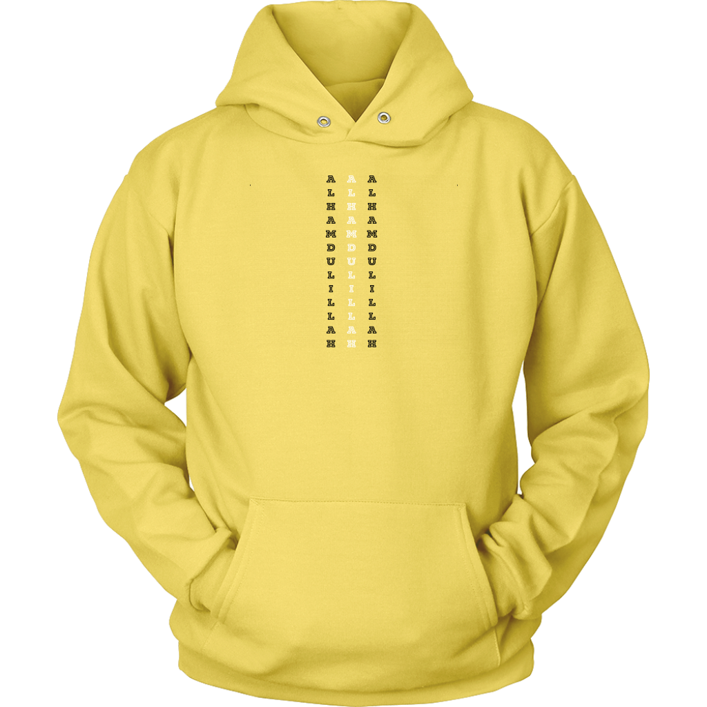 Alhamdulillah-x3 Adult Hoodie