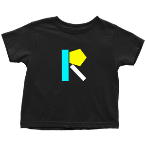 "R" Initial Toddler T-shirt