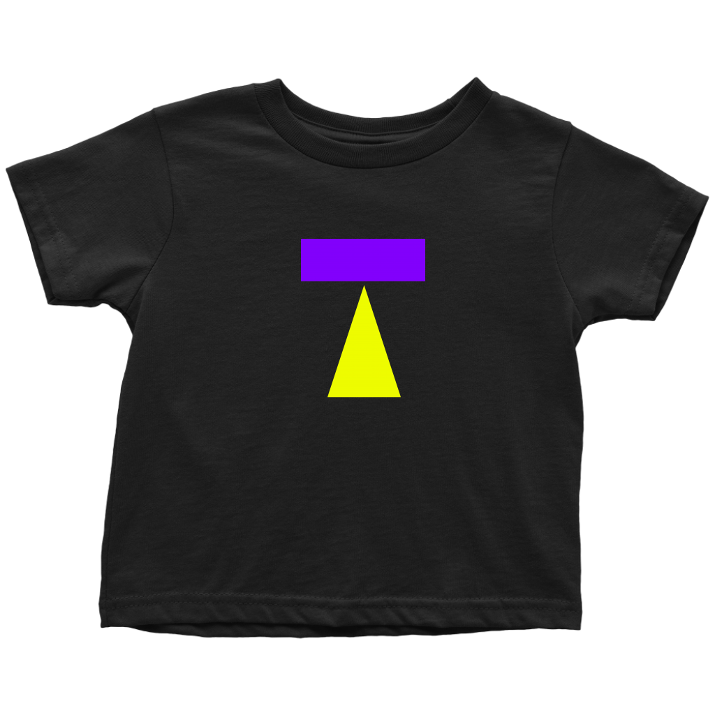 "T" Initial Toddler T-shirt