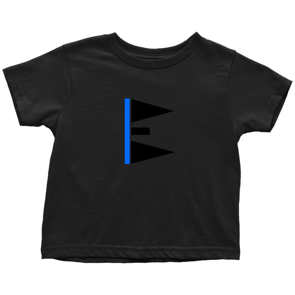 "E" Initial Toddler T-shirt