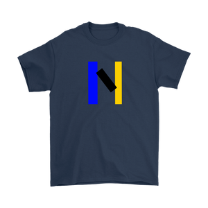 "N" Initial Adult T-shirt