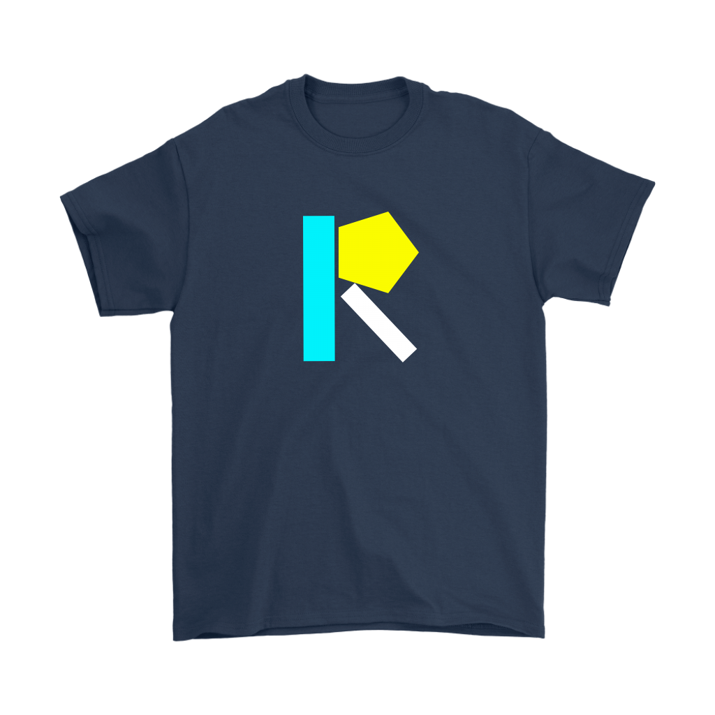 "R" Initial Adult T-shirt