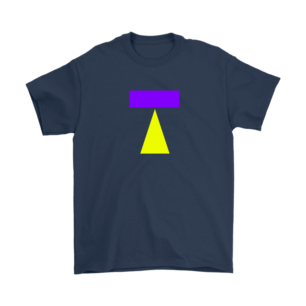 "T" Initial Adult T-shirt
