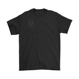 Courage Adult T-shirt -Black Print