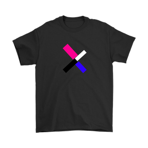 "X" Initial Adult T-shirt