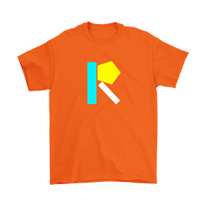 "R" Initial Adult T-shirt