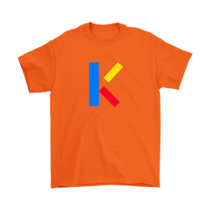 "K" Initial Adult T-shirt