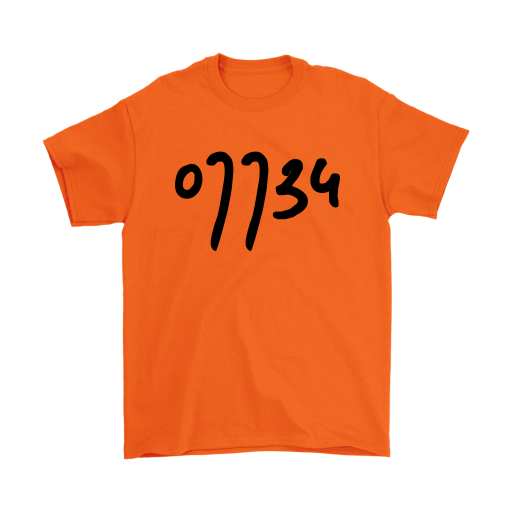 "07734" Adult T-shirt