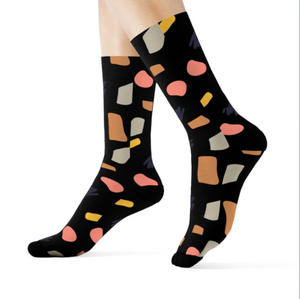 Abstract Adult Socks