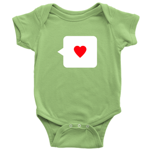 Speak Love Baby Onesie