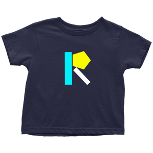 "R" Initial Toddler T-shirt