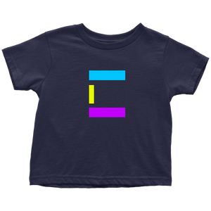 "C" Initial Toddler T-shirt