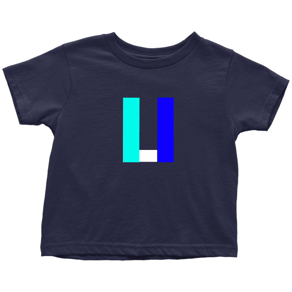 "U" Initial Toddler T-shirt