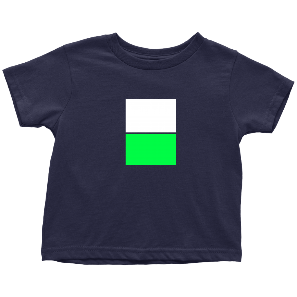 "B" Initial Toddler T-shirt