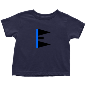 "E" Initial Toddler T-shirt