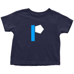 "P" Initial Toddler T-shirt