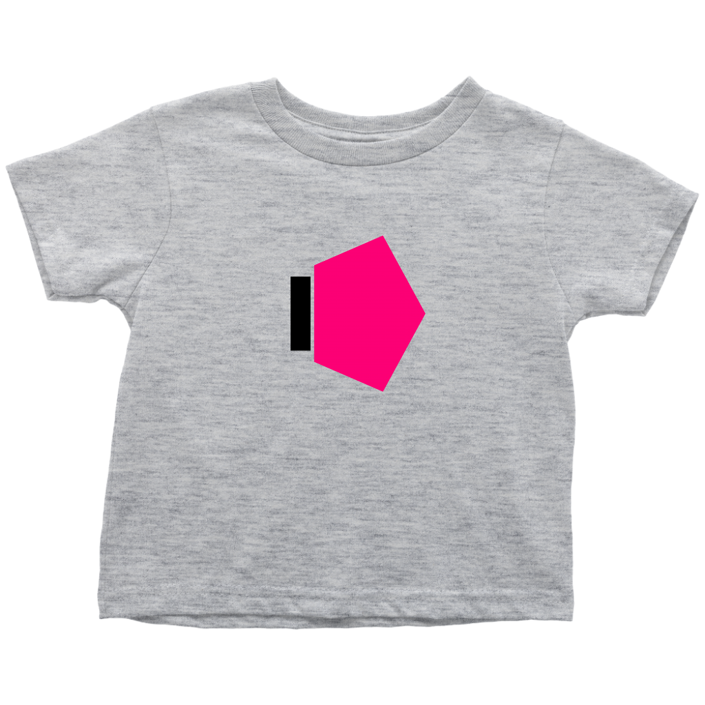"D" Initial Toddler T-shirt