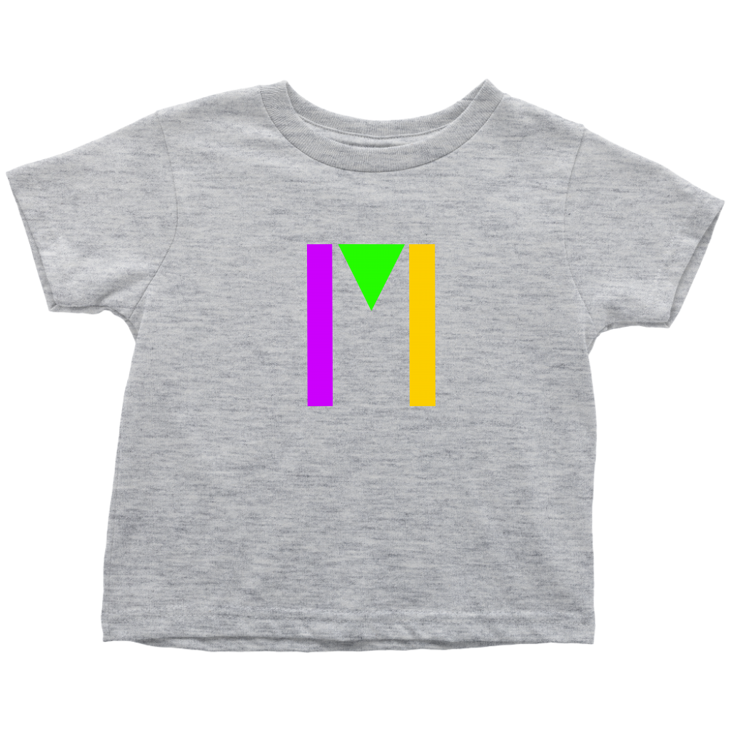 "M" Initial Toddler T-shirt