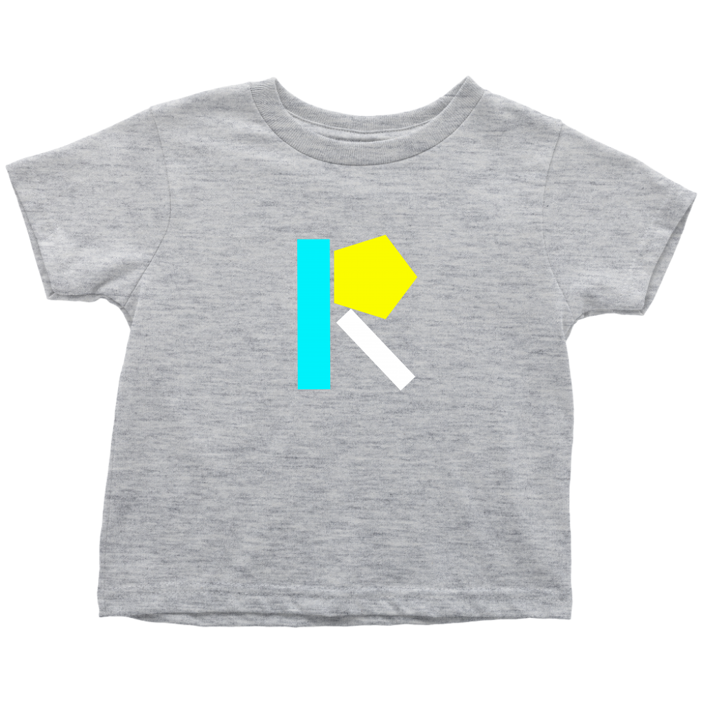 "R" Initial Toddler T-shirt