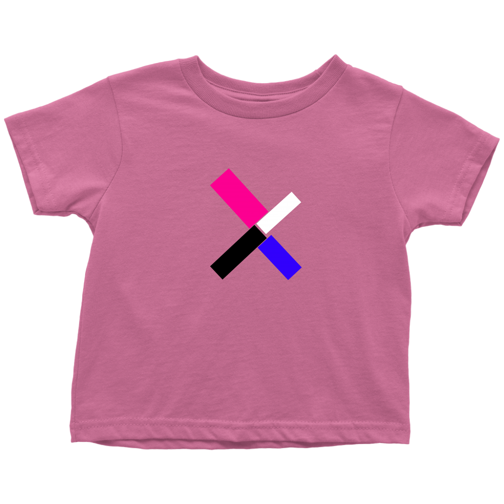 "X" Initial Toddler T-shirt