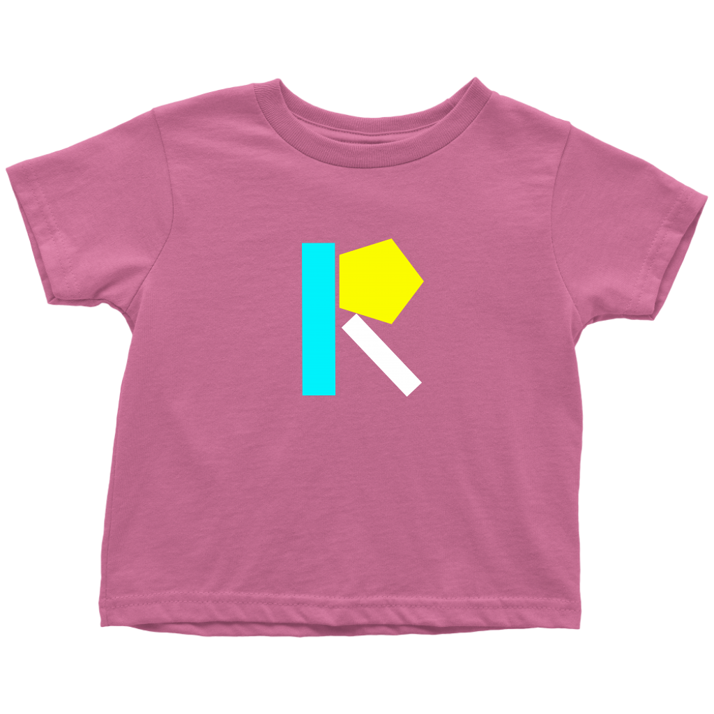 "R" Initial Toddler T-shirt