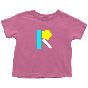 "R" Initial Toddler T-shirt