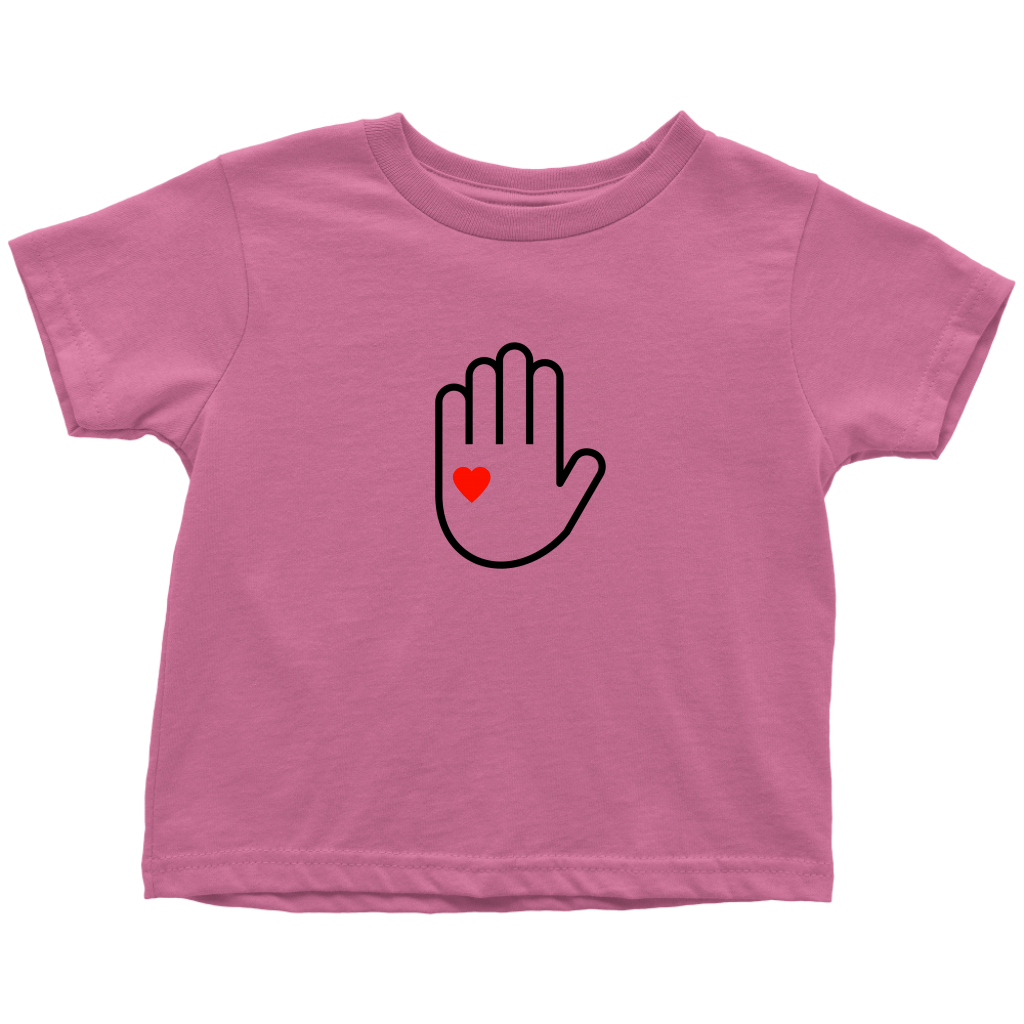 Heart Hand Toddler T-shirt