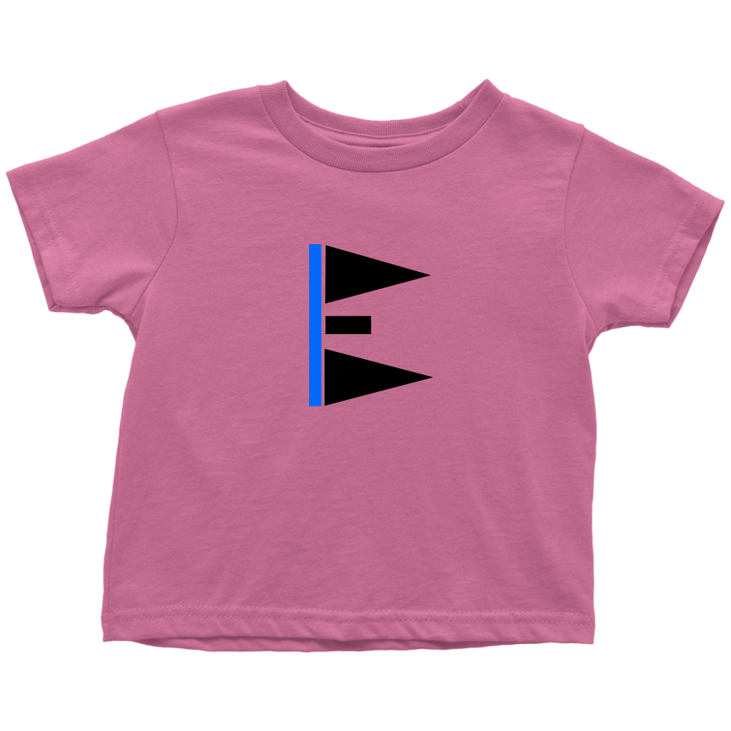 "E" Initial Toddler T-shirt