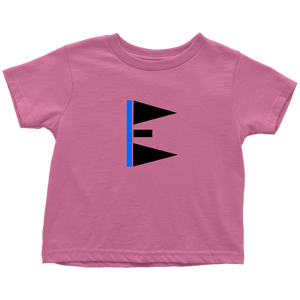 "E" Initial Toddler T-shirt