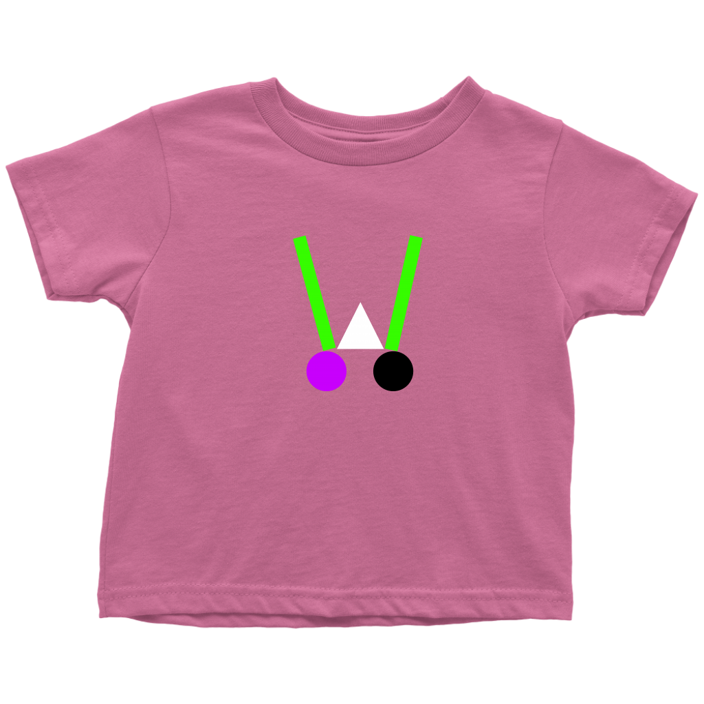 "W" Initial Toddler T-shirt