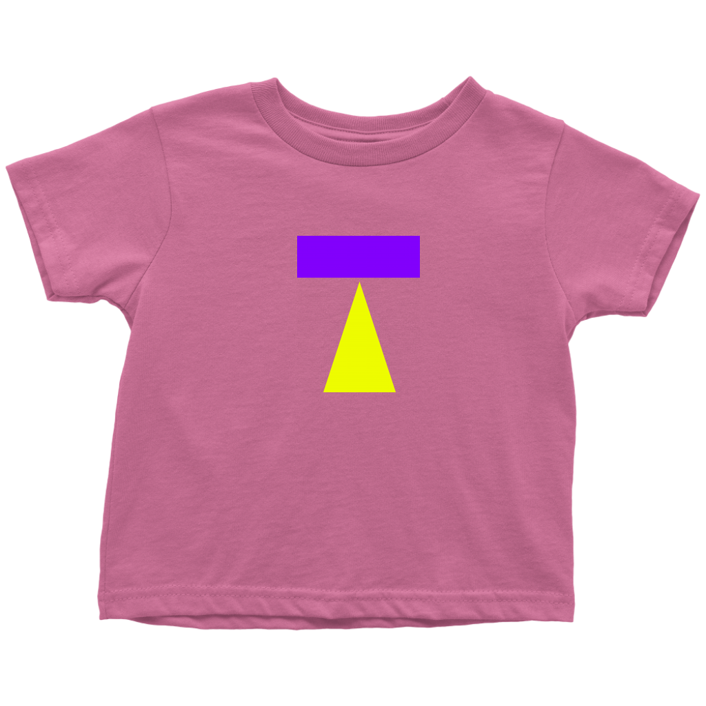 "T" Initial Toddler T-shirt