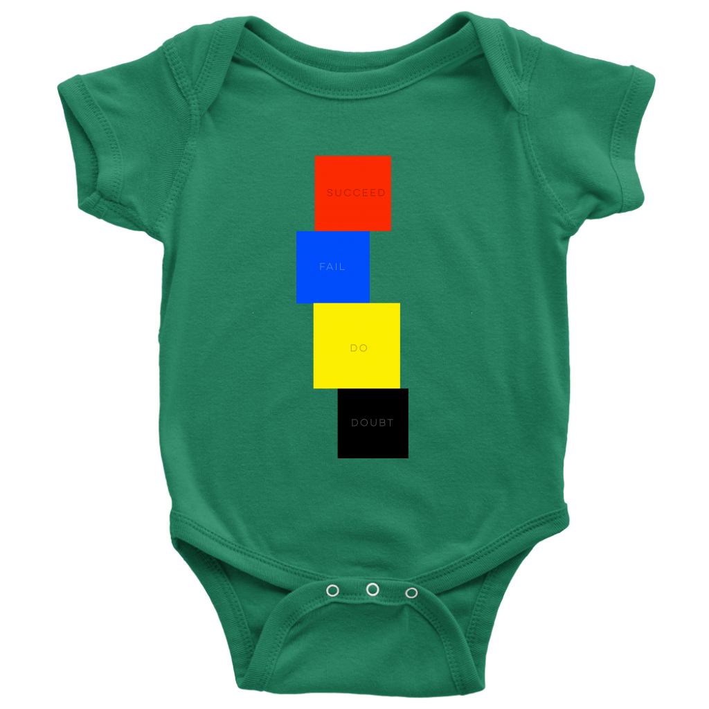 Building Blocks Baby Onesie