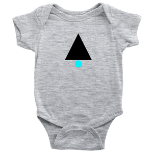 "A" Initial Baby Onesie