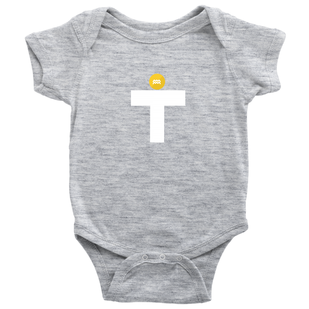 T-Zodiac Aquarius Baby Onesie