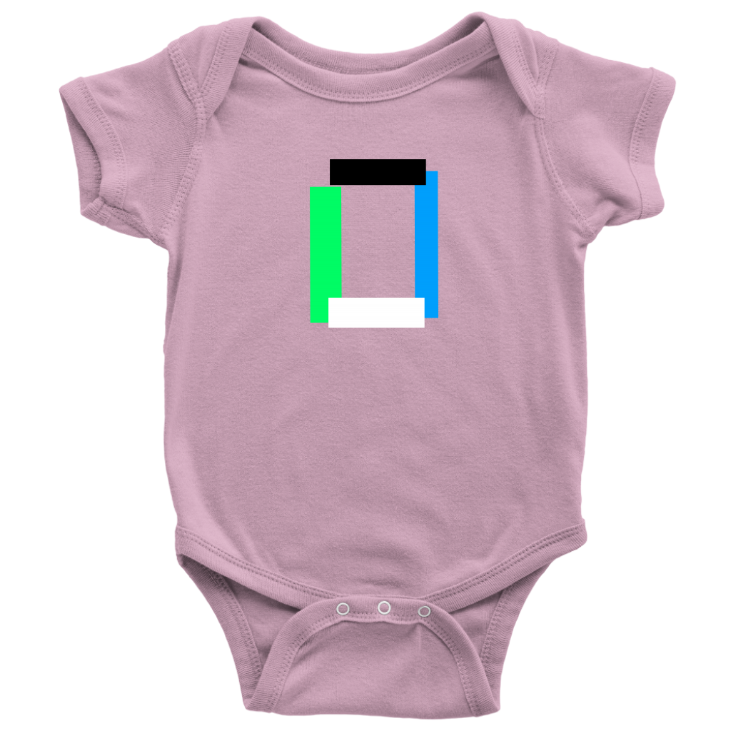 "O" Initial Baby Onesie