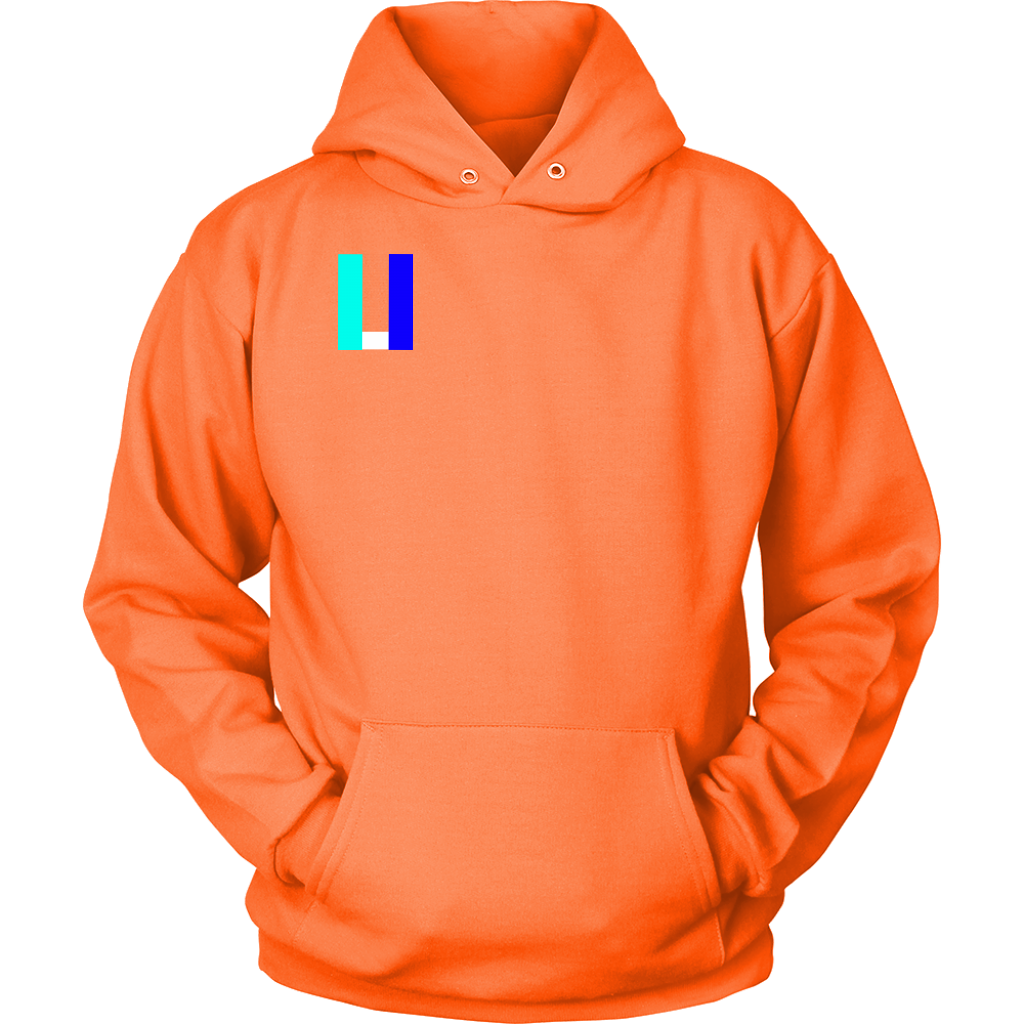 "U" Initial Adult Hoodie