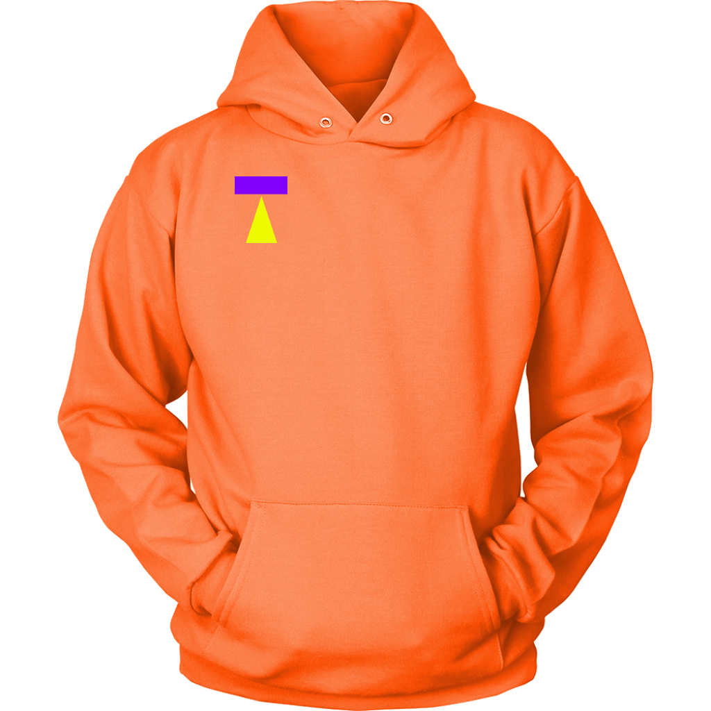 "T" Initial Adult Hoodie