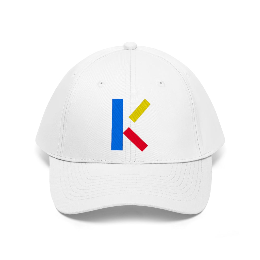 "K" Initial Adult Cap
