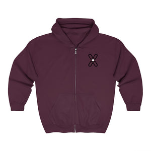 THE X Zip Adult Hoodie