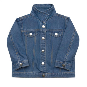In The Name of Love -Embroidered Denim Baby Jacket