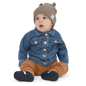 Homie Denim Embroidered Baby Jacket