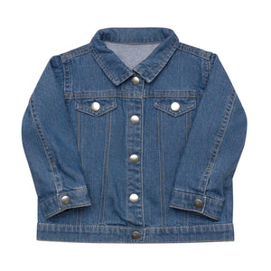 Homie Denim Embroidered Baby Jacket