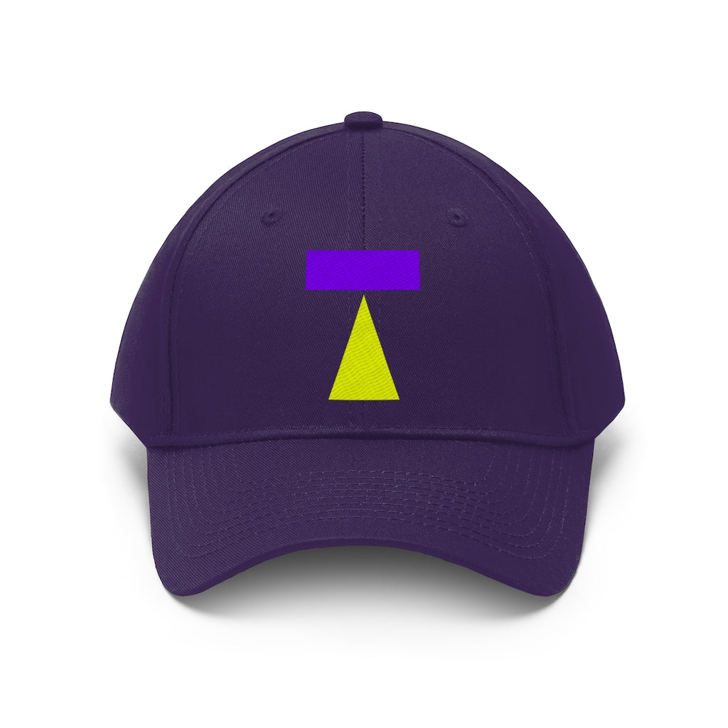 "T" Initial Adult Cap