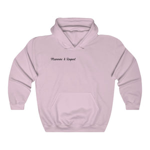 "Manners & Respect" Adult Hoodie